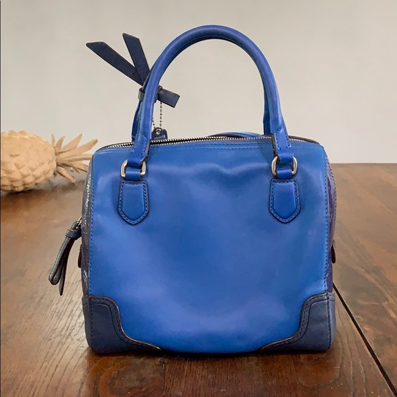 Blue Coach Bag - Picture 3 of 6
